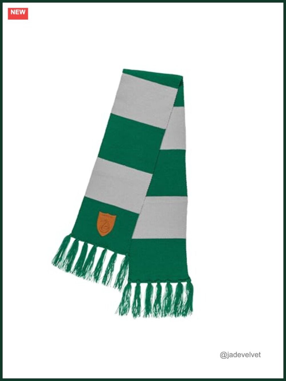 Slytherin Harry Potter Knit Scarf 60 Inch Costume Accessory